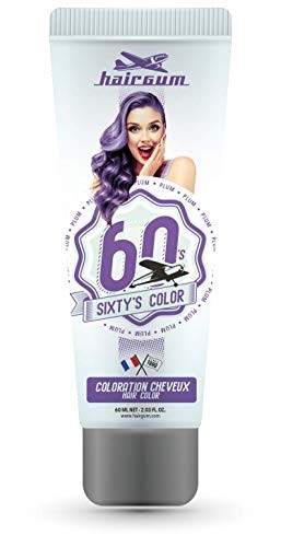 Hairgum SIXTYS COLOR hair color plum 60 ml Donna