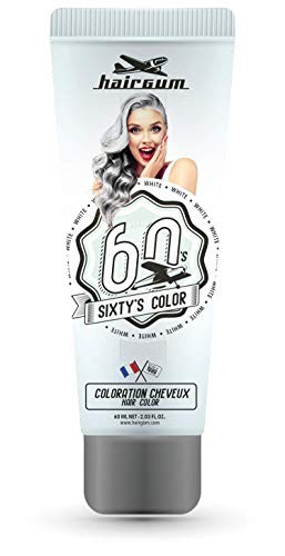Hairgum Sixtys Color Hair Color White Unisex