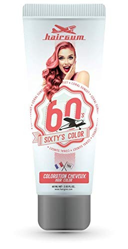 Hairgum Sixtys Color Hair Color Coroal Sunset Unisex