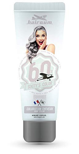 Hairgum Sixtys Color Hair Color Silver Pink Unisex
