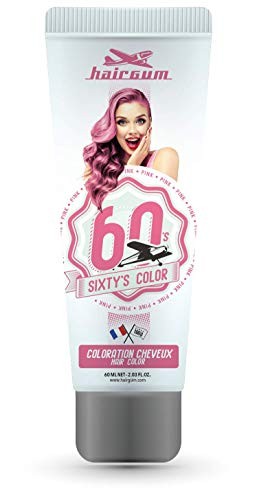 Hairgum SIXTYS COLOR hair color pink 60 ml Donna