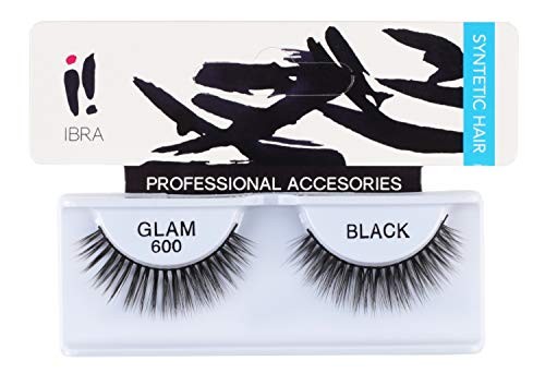 IBRA Un paio di ciglia finte su striscia Glam 600 Black