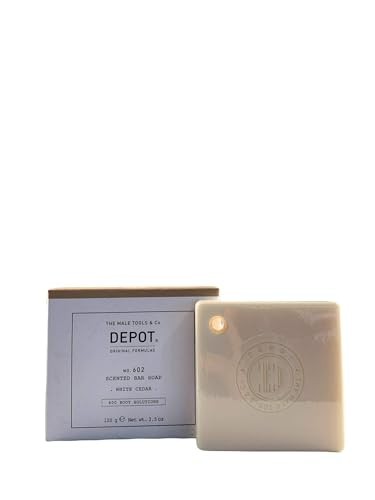 Depot 600 Body Solutions No 602 Botanical Complex Cleansing White Cedar Scented Soap Bar 100 g donna