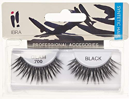 IBRA Un paio di ciglia finte su striscia Glam 700 Black