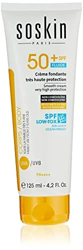 Soskin Paris Smooth Cream SPF 50 Ochrann krm na obliej a tlo donna 125ml