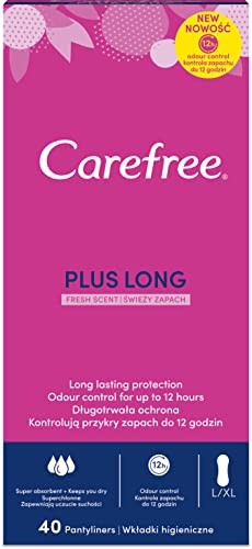 CAREFREE Plus Assorbenti lunghi Fresh Scent 40 pz