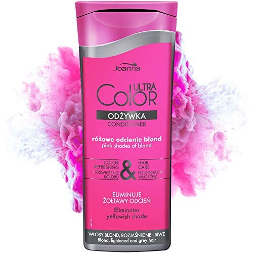 JOANNA Ultra Color Conditioner balsamo rosa sfumature bionde 200g