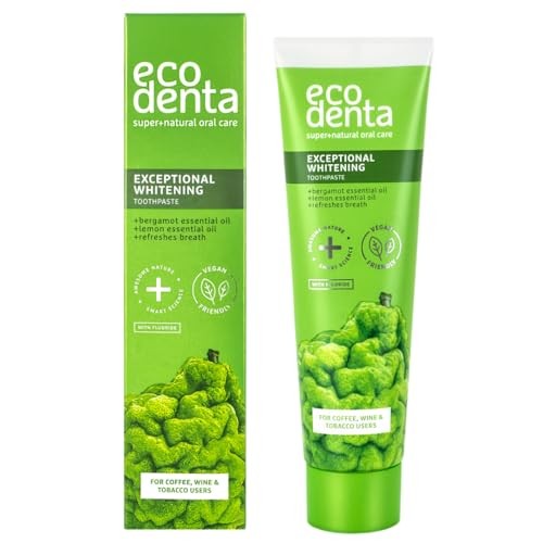 Ecodenta Bleaching toothpaste with bergamot lemon oil and Calidone Whitening Toothpaste 100 ml unisex 100ml