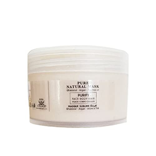 Diar Argan NATURAL MASK pure argan oil and ghassoul 200ml unisex 200ml