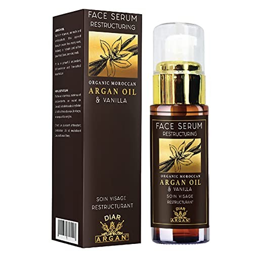 Diar Argan RESTRUCTURING FACIAL SERUM pure argan and vanilla 30ml donna 30ml