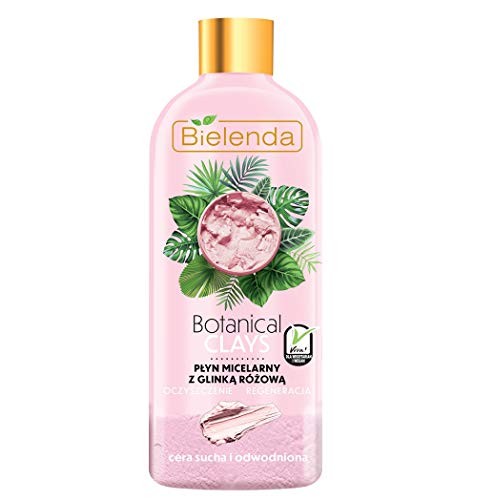 BIELENDA Botanical Clays fluido micellare con argilla rosa per pelli secche e disidratate 500ml