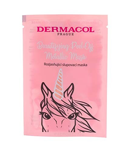 Dermacol Maschera per il viso illuminante con peel off metallizzati abbellire 15ml Donna