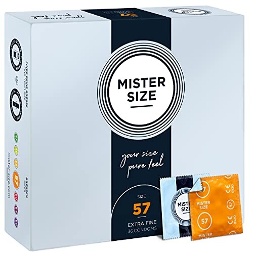MISTER SIZE Preservativi preservativi adattati alla taglia 57mm 36 pz