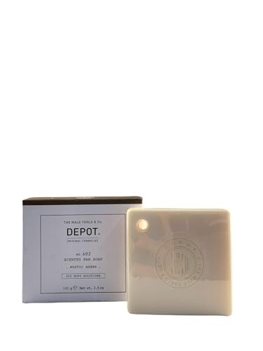 Depot 600 Body Solutions No 602 Botanical Complex Cleansing Mystic Amber Scented Soap Bar 100 g donna