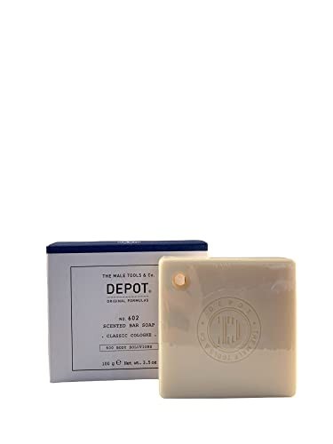 Depot 600 Body Solutions No 602 Botanical Complex Cleansing Classic Cologne Scented Soap Bar Floral Notes 100 g donna