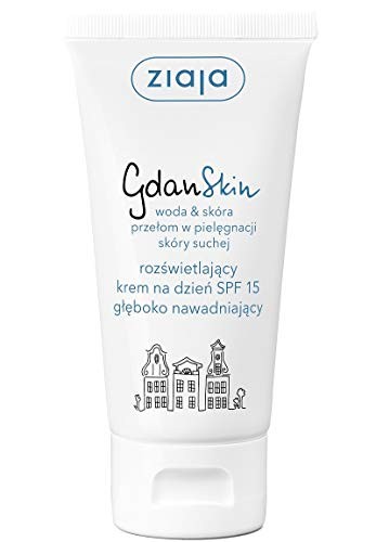 Ziaja GdanSkin Day Cream SPF 15 Crema illuminante e idratante 50ml Donna