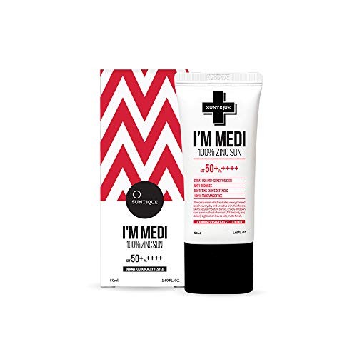 Suntique IM MEDI 100 zinc sun SPF50 50ml donna 50ml