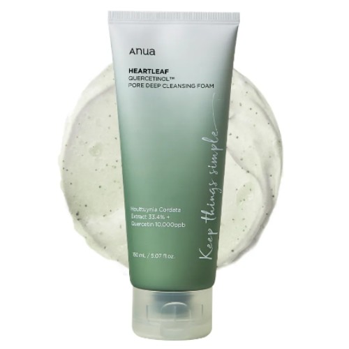 ANUA HEARTLEAF QUERCETINOL PORE DEEP CLEANSING FOAM 150ml