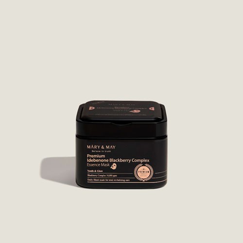 Mary&May (20EA) Premium Idebenon Blackberry Complex Essence Mask