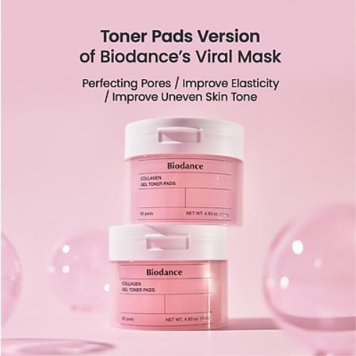 Collagen Gel Toner Pads 60Pads