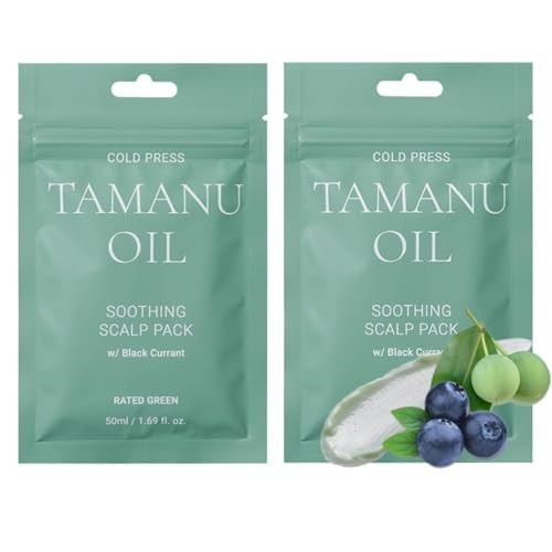 Rated Green COLD PRESS TAMANU OIL shooting scalp 50ml donna 50ml