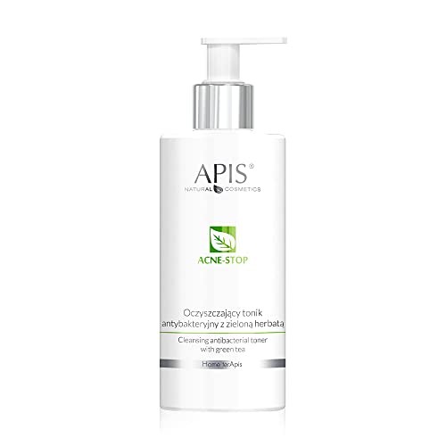APIS AcneStop Cleansing Toner tonico detergente al t verde 300ml