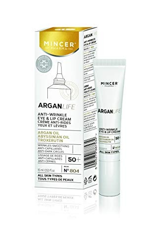 MINCER PHARMA Argan Life crema antirughe contorno occhi e labbra ARGAN LIFE 804 15ml
