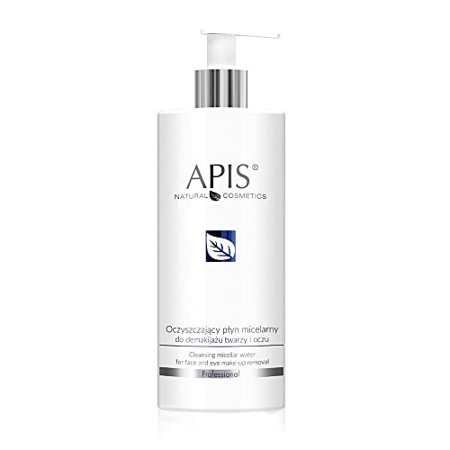 APIS Cleansing Micellar Water fluido micellare detergente per la rimozione del trucco viso e occhi 500ml
