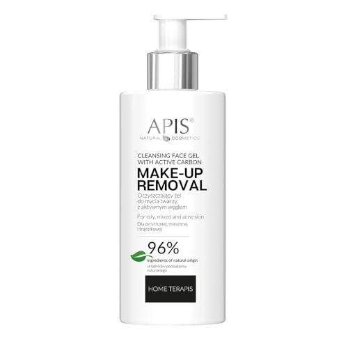 APIS Gel detergente viso detergente con carbone attivo 300ml