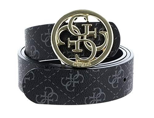 Guess Jensen Not Ajuster et Rev Belt Black donna
