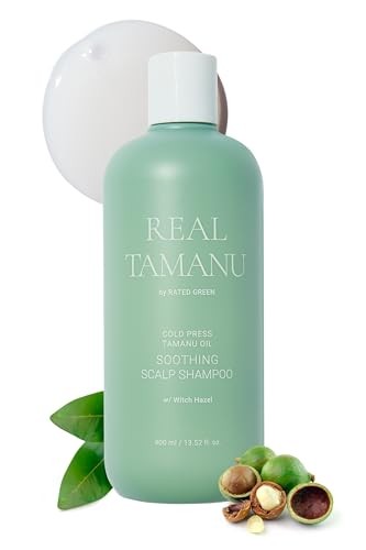 Rated Green REAL TAMANU cold press tamanu oil soothing scalp shampoo 400ml donna 400ml