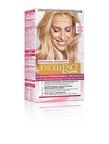LOREAL Tintura per capelli Excellence Creme 9 Biondo Molto Chiaro