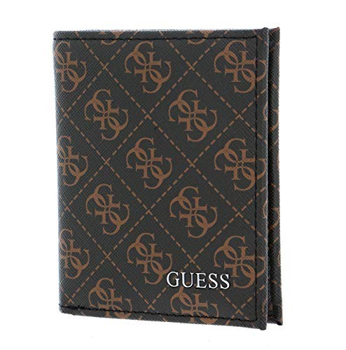 Guess Vezzola Wallet Small Billfold SMVZLALEA22 Dark Brown uomo