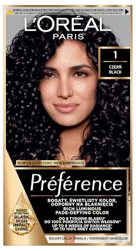 LOREAL Preference tintura per capelli 1 Napoli Nero