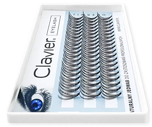CLAVIER Ciglia ciuffi di ciglia 12mm