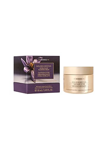 Korres Crema Rimpolpante HydraFiller Golden Crocus donna 50ml