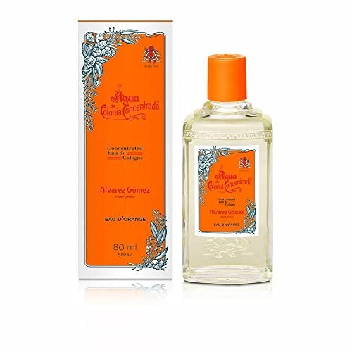 Alvarez Gomez AGUA DE COLONIA CONCENTRADA eau dorange eau de cologne spray 80ml unisex fresca fragranza agrumata per uomo e do