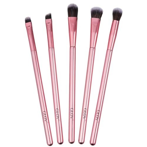 GLOV Make Up Brush set di pennelli trucco 5 pezzi Rosa