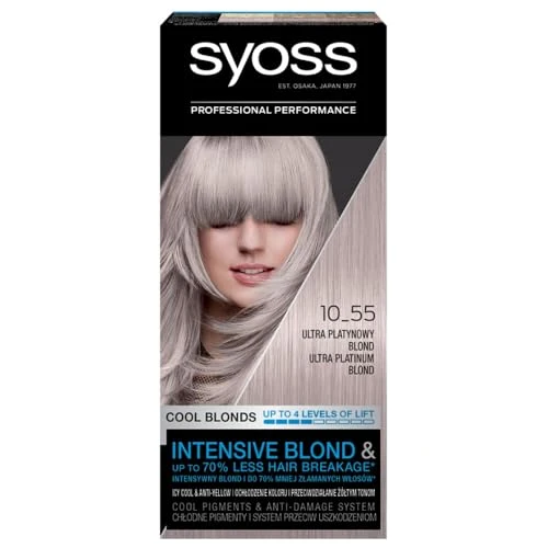 Syoss Permanent Coloration Permanent Blond Hair Color Donna 50ml