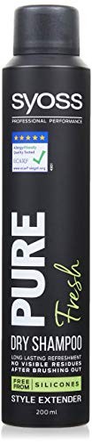 SYOSS Pure Fresh Dry Shampoo shampoo rinfrescante per capelli secchi 200ml
