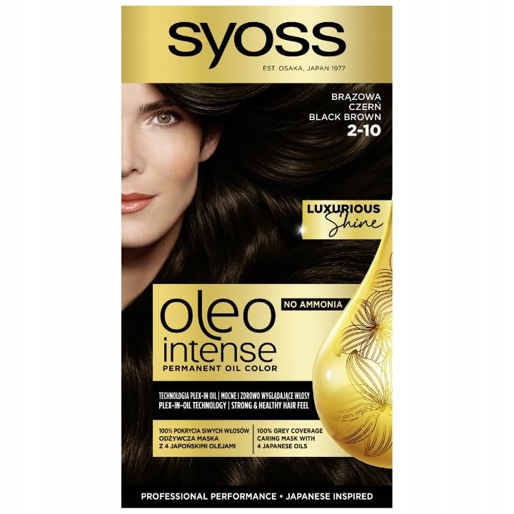 Syoss Oleo Intense Permanent Oil Color Hair Color Donna 50ml