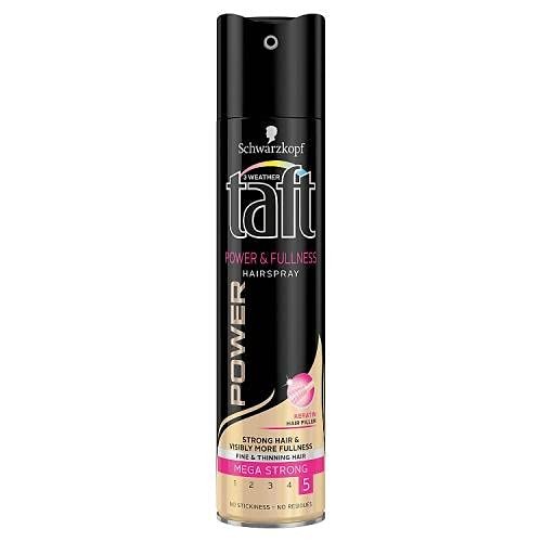 Schwarzkopf Professional Taft Power and Fullness Mega Strong 5 Hair Spray 250ml Donna