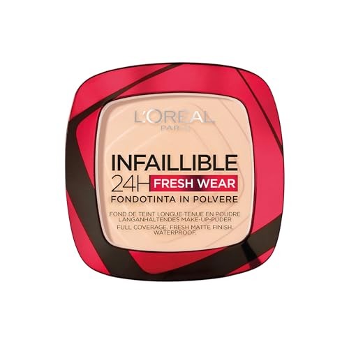 L Oral Infallible 24H Fresh Wear Fondotinta in polvere Make up in polvere 9 g 180 sabbia rosa Donna