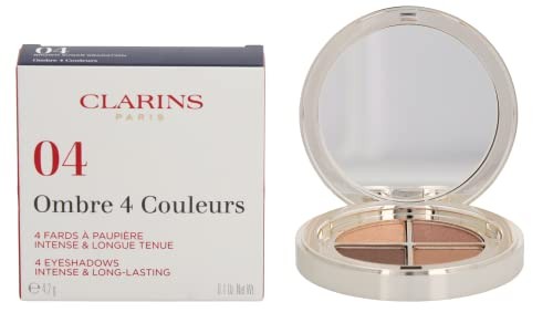 Clarins 4 COLORES paleta sombras de ojos 04brown sugar 42 gr Donna