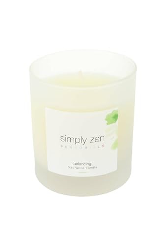 Simply Zen Sensorials Fresh Spicy Green Fragrance Scented Candle 240 g unisex