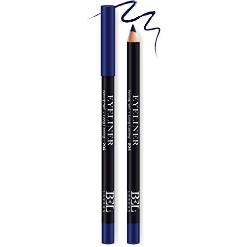 Bel London BEL London Hydrogenated Vegetable Oil Waterproof Colour Long Lasting Gel Pencil Eyeliner 204 Blue 078 g donna