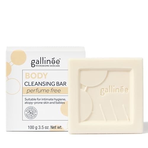 Gallinee Microbiome Skincare PerfumeFree Soothing Cleansing Bar For Face Body 100 g donna