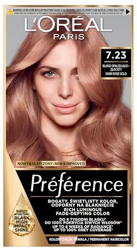 LOREAL Tintura per capelli Preference 723 Dark Rose Gold