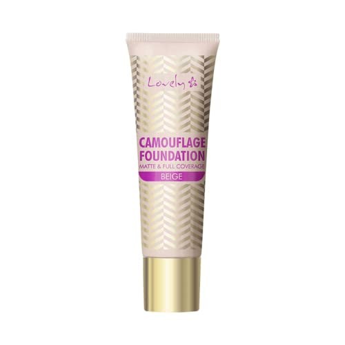 LOVELY Camouflage Foundation Matt Full Coverage 4 Beige 25g