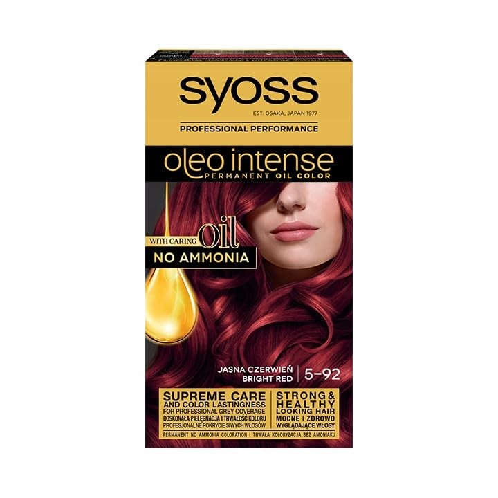 Syoss Oleo Intense Permanent Oil Color Hair Color Donna 50ml